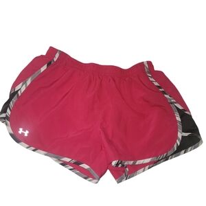 Under Armour Pink Athletic Shorts M